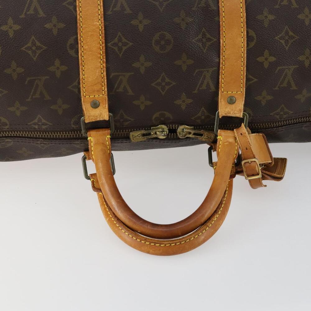 LOUIS VUITTON Monogram Keepall 50 Boston Bag M41426 LV Auth 161021 - Picture 7 of 16